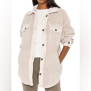 Free People Ruby Jacket size XS color Stone